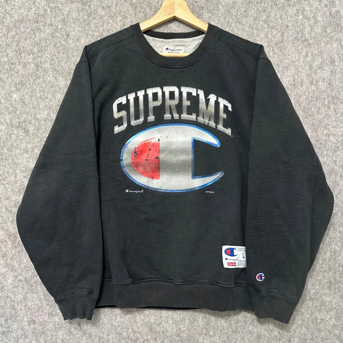 supreme champion crewneck products for sale | eBay