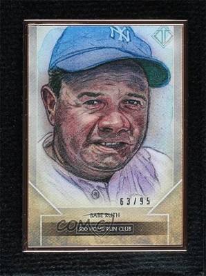 2020 Topps Transcendent Collection Reproductions /95 Babe Ruth HOF Sketch 1y9