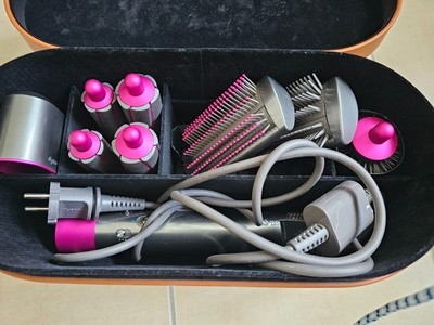 Dyson Airwrap Complete + Travelpouch Haarstyler - Anthrazit/Fuchsia (372299-01)