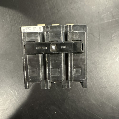 #ad BAB3070H Eaton 70 Amp Circuit Breaker $49.99