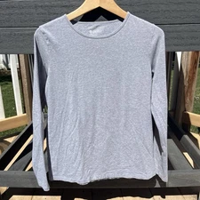 Coolibar Women’s UPF 50+ Morada Everyday Long Sleeve T-shirt Gray Size Small