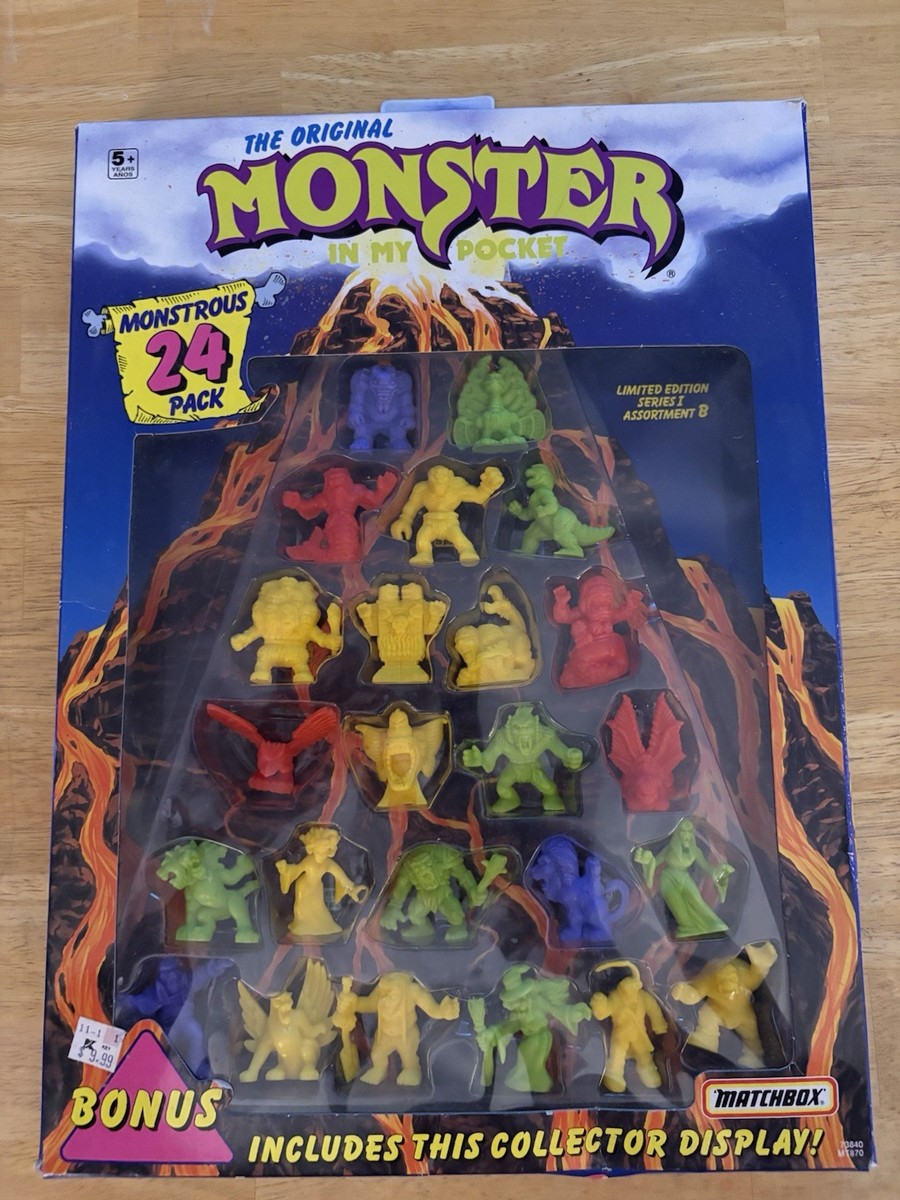 Matchbox Monster In My Pocket Monstrous 24 Pack Series 1