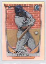 2014 Bowman Draft Chrome Refractor Derek Hill #CDP19 9bd
