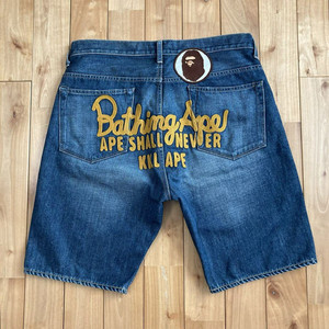 Bape Jean Shorts | eBay
