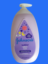 Johnson's Baby Bedtime Lotion Hydrating Hypoallergenic, No Parabens - 27.1 fl oz
