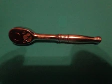 Rare Vintage Snap On Tools 1/4" Ratchet Socket Wrench TM70B USA 