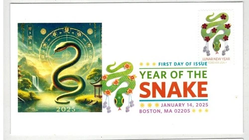 2025 RARE HPS 1/1 MADECHINESE NEW YEAR OF THE SNAKE BOSTON MA DESIGN #1