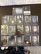 The Walking Dead Relic Card and Autograph Card Lot