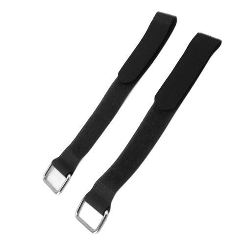 (Black)2Pcs Fastening Straps Nylon 20x200mm Adjustable Elastic Fixe OM - Photo 6/12