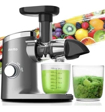 Aeitto Masticating Cold Press Slow Juicer with Soft & Hard Modes 150w (HSJ-1518)