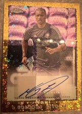 2025 Topps Chrome MLS Nani Auto #d 18/50 1995 Gold Donut Holes Orlando City