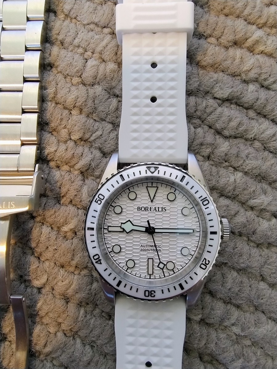 38mm Borealis Bull Shark 300m Diver. Miyota 9039 automatic watch