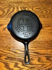 Vintage Griswold No. 4 Cast Iron Skillet 702 Large Block Logo Erie, PA