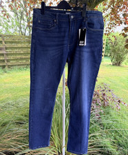 DKNY Jeans Duane Slim Start Fit Men’s 32x32 Blue Stretch Denim Jeans BNWT