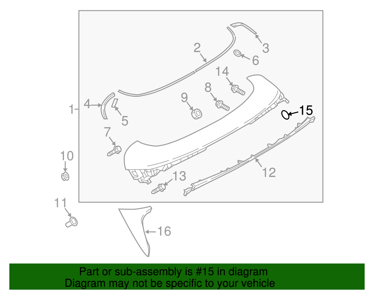 Genuine Mazda Clip KB8A51SJ3 / Kb8a-51-sj3 OEM for sale online | eBay