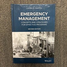 Emergency Management : Concepts and Strategie...