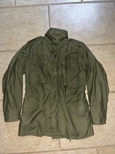 Genuine US military issue olive green M65 combat jacket