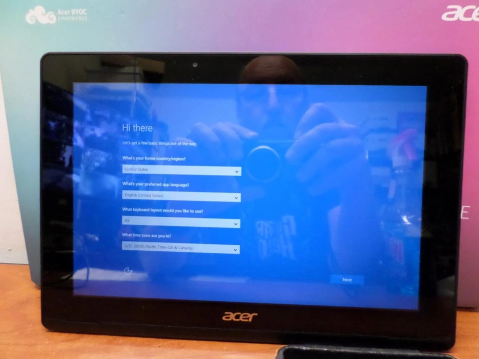 Acer Aspire Switch 10E SW3-013-185Z Gris Tiburón 10.1" Multi-Touch eMMC 32GB Foto 3 de 4