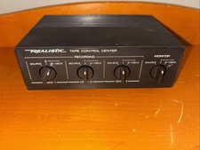 Realistic 42-2115 Stereo Tape Control Center Radio Shack Vintage Audio Recorder