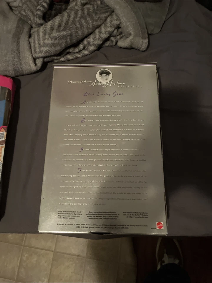 Barbie 1998 Audrey Hepburn Breakfast at Tiffany's. Mattel - Изображение 2 из 4