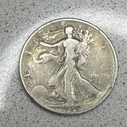 1936 Liberty Walking Half Dollar 90% Silver Business Strike US Coin