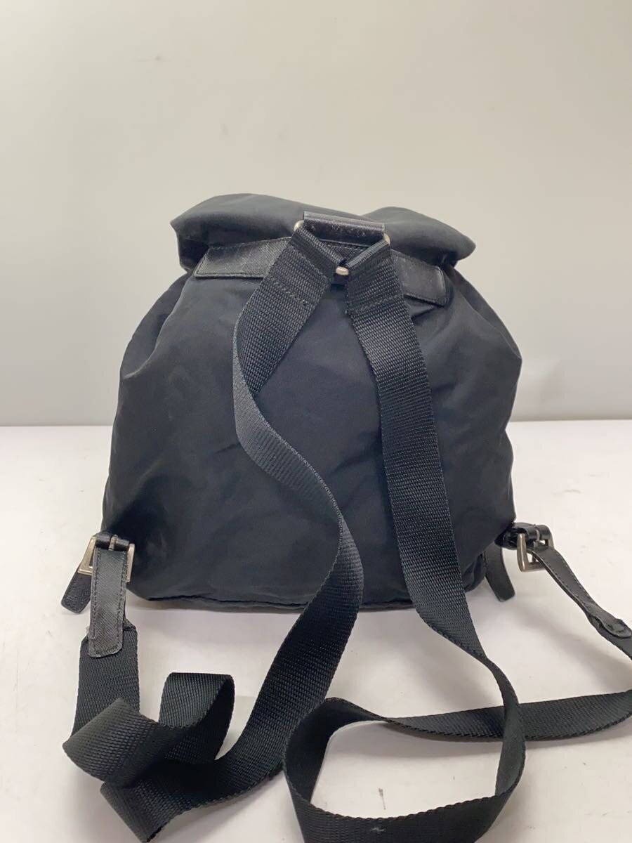 PRADA Backpack Nylon Black Solid From Japan Prada - image 3