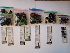 Heroclix Lot of 107x CUR  2xSR - DC  Marvel Recent Sets 