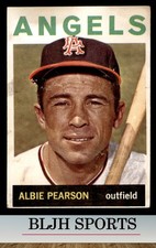 1964 Topps #110 Albie Pearson Los Angeles Angels (D) (see pics)