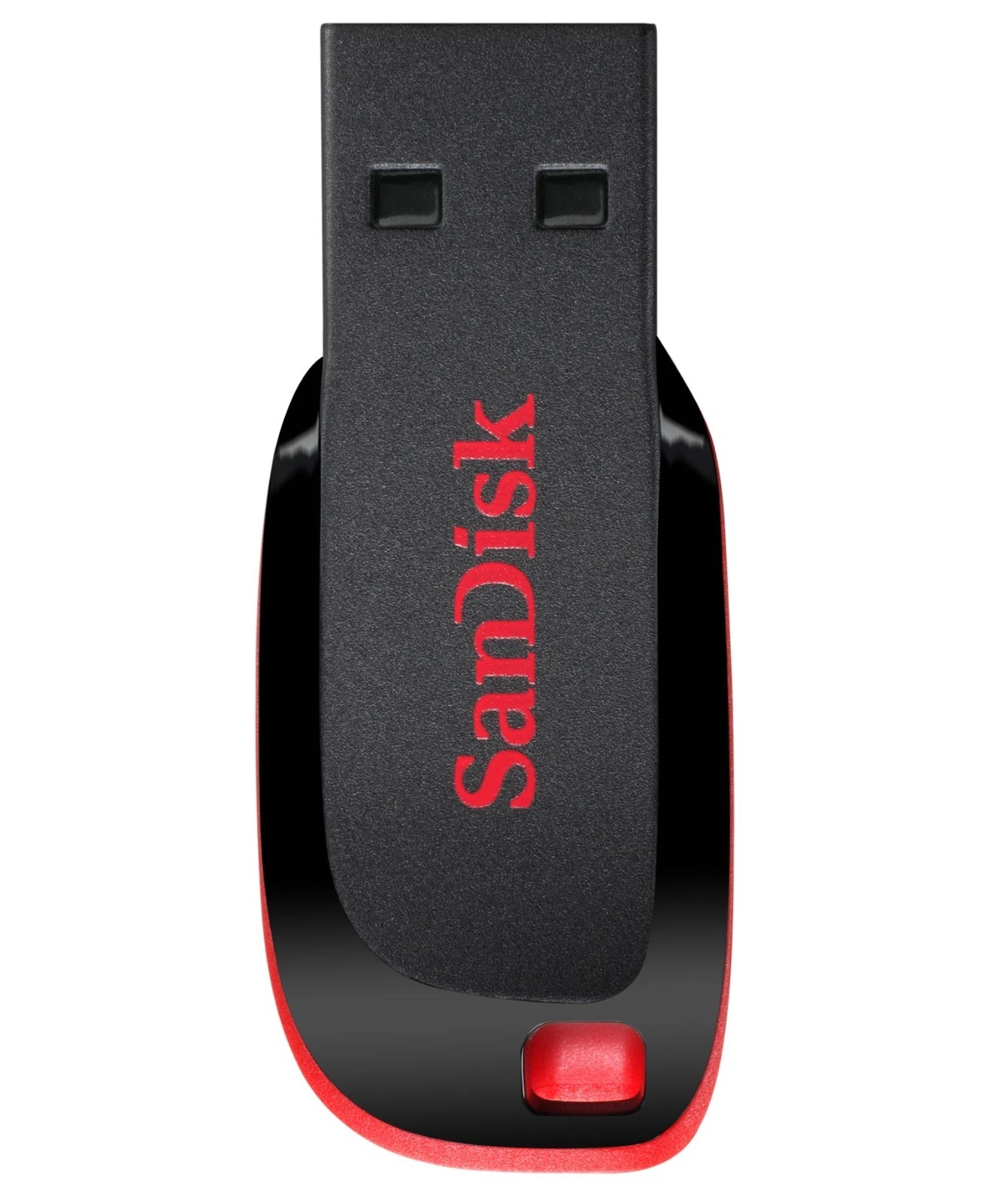 SanDisk Cruzer Blade USB Flash Drive - 128 GB - USB 2.0 - Black - 2 Year Warranty - Thumbnail 2
