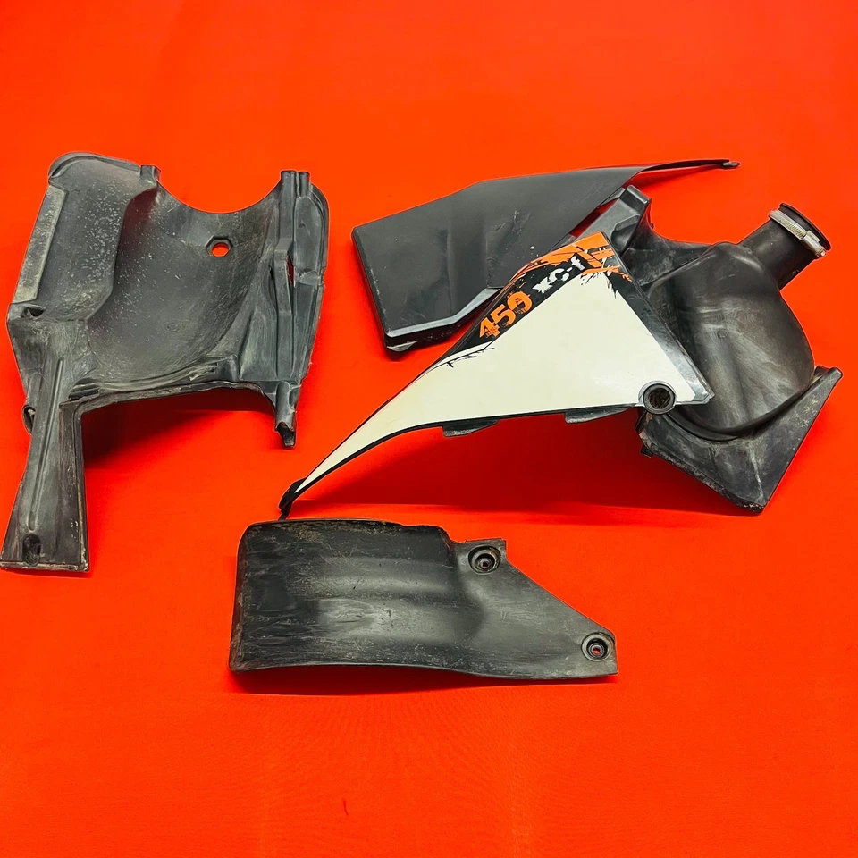KTM450 AIR BOX BOTA DE ADMISIÓN COMPLETA ORIGINAL OEM KTM 450 505 XCF SXF EXC (07-12) Foto 2 de 4