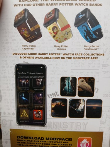 MobyFox Harry Potter Hogwarts Smartwatch Band - NEU IM KARTON - Bild 3 von 6