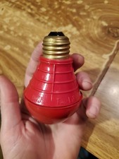 Vintage TWO LITE DARKROOM BULB Light Made in U.S.A. BW Lamp