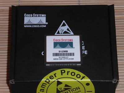 NEW MEM-C6K-CPTFL512M CompactFlash Cisco 6500 Sup720 NEU OPEN BOX