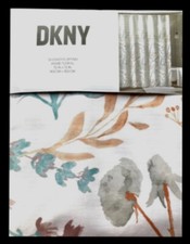 DKNY Shower Curtain 72  x 72  ANNIE FLORAL Beautiful Vibrant Colors NEW