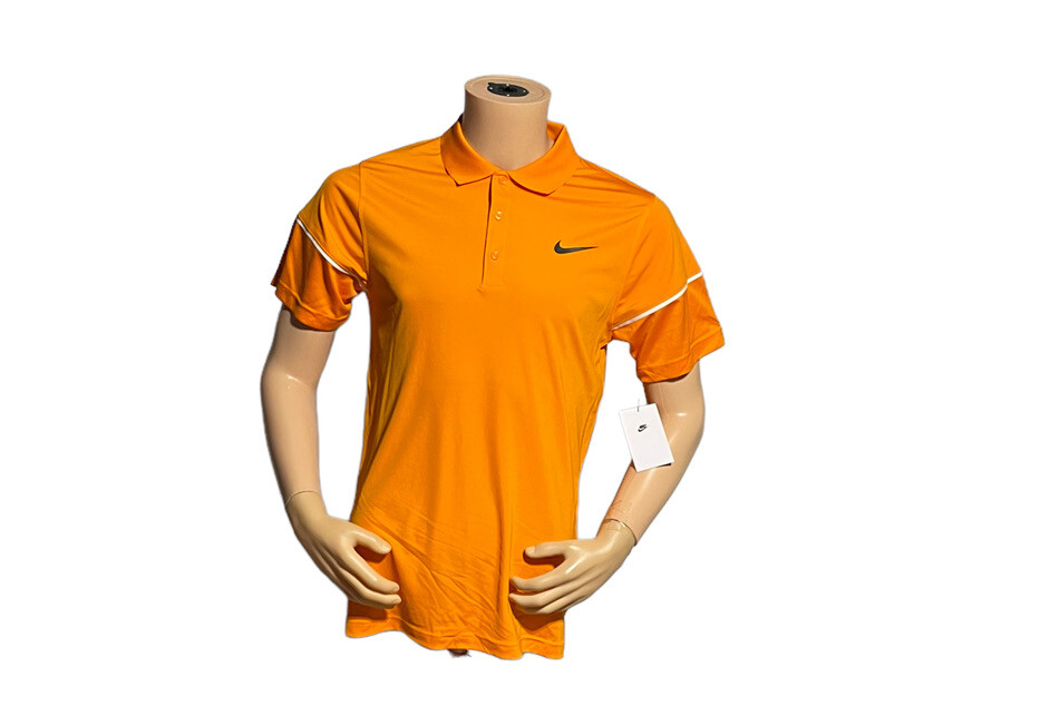 Sportswear Orange Nike Polo Shirt NIKE DRI-FIT TOUR SOLID RED