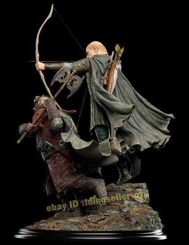 Weta LEGOLAS AND GIMLI AT AMON HEN The Lord of the Rings 1/6 Statue - Picture 4 of 13
