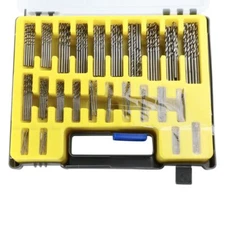 sale 150PCS Mini Micro Power High Speed Steel Drill Bit Set Twist Kits 0.4-3.2mm