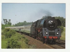 VTG TRAIN POSTCARD - EXPRESS LCOMOTIVE #01 531 - HONEBACH GERMANY - 1992