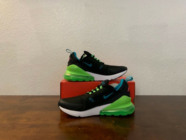 Size 9 Nike Air Max 270 Black Green Strike 21 For Sale Online Ebay