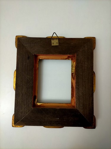 Cornice (Antica) In Stile Dorata E Laccata - Foto 12 di 18