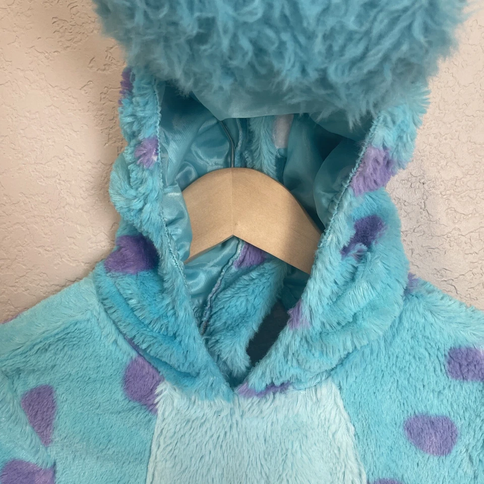 Disney Store Monsters Inc Sulley/Sully Peludo Disfraz Halloween Niños 4 4T Foto 4 de 4