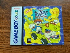 Rugrats Movie Nintendo Gameboy Color Instruction Manual Only