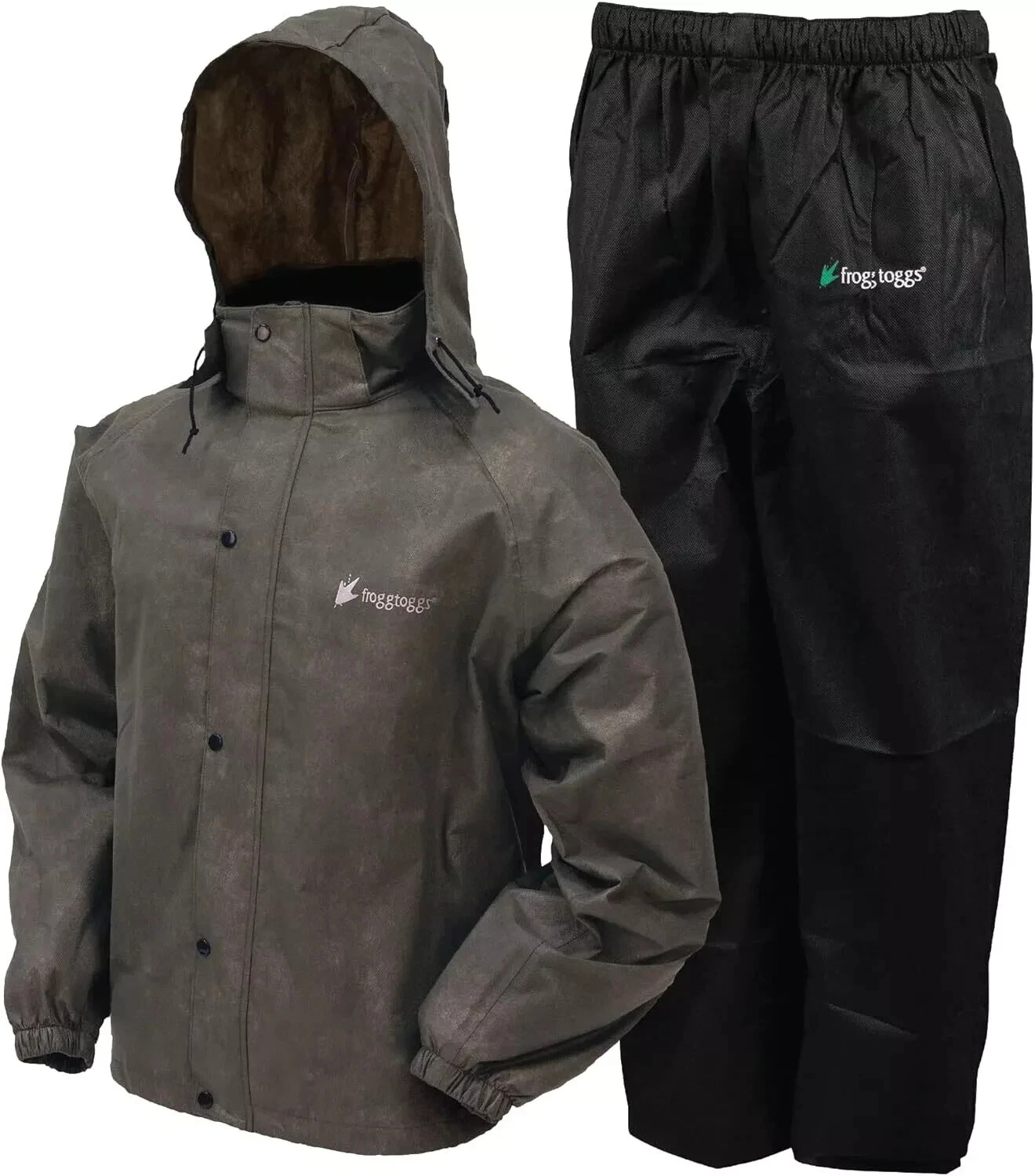 Frogg Toggs All Sport Rain Suit Jacket/Pant Set Stone/Black Size M AS1310-105 LR
Opens in a new wind