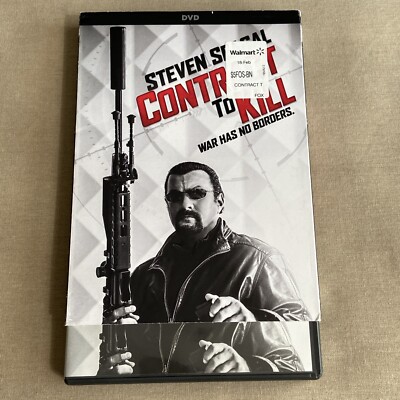 Contract To Kill (DVD, 2016) W/ Slipcover Action Thriller Steven Seagal Wong +