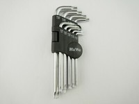 Torx StiftschlüSsel WinkelschlüSsel Satz T10 Bis T50 Lang Schraubendreher 9-Teil