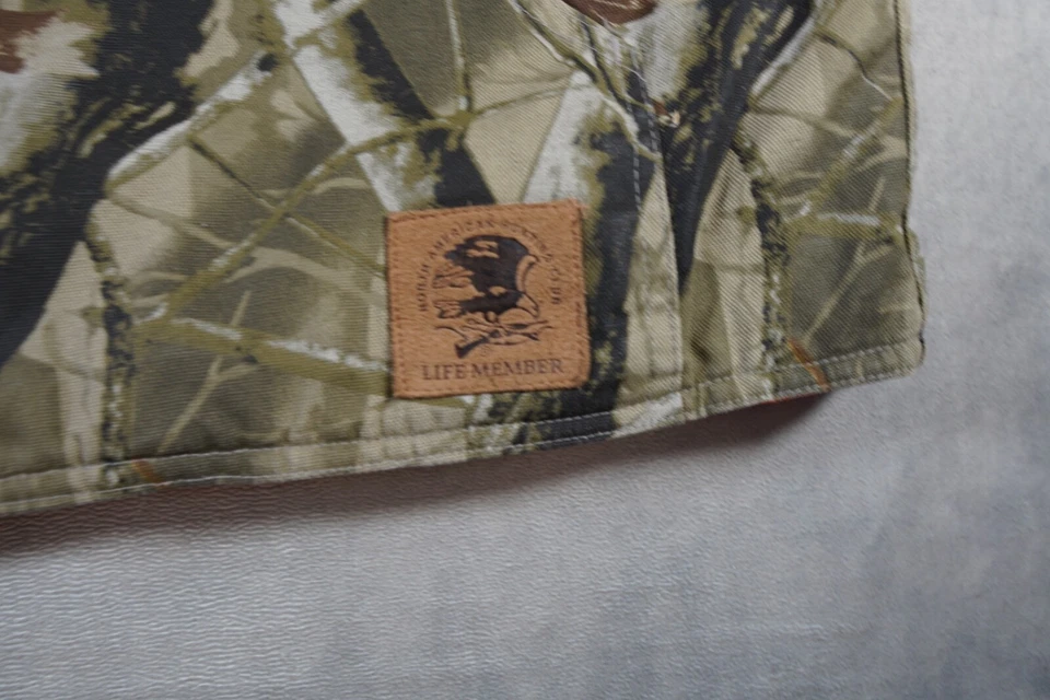 North American Hunting Club Mens Reversible Puffer Vest XL Realtree Hardwoods - Image 3 of 4