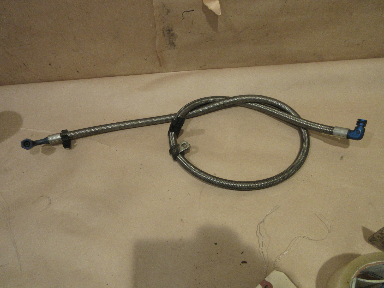 Ferrari 512  Fuel Pipe From Pressure Adjuster To RH Fuel Pump - P/N 148845