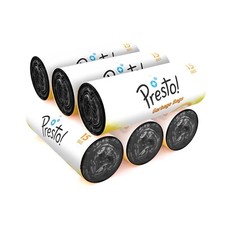 Presto! Gro&szlig;e M&uuml;lls&auml;cke 90ct | 24x32" | Biologisch Abbaubar | Schwarz | K&uuml;che
