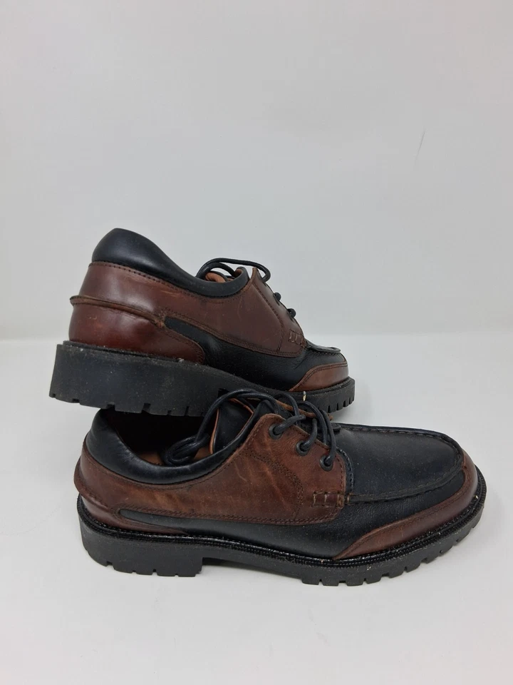 Zapatos de Barco Johnston & Murphy Block Elkin Hechos en Portugal Nuevos en Caja Foto 3 de 4