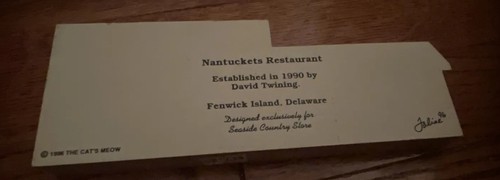 The Cat's Meow 1996 restaurante Nantucket's Fenwick Island, DE - Imagen 8 de 8